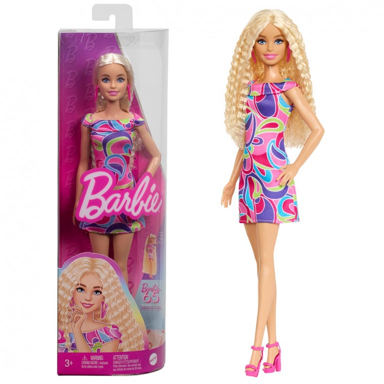 FBR37 Barbie Doll Assortment Pink Dress