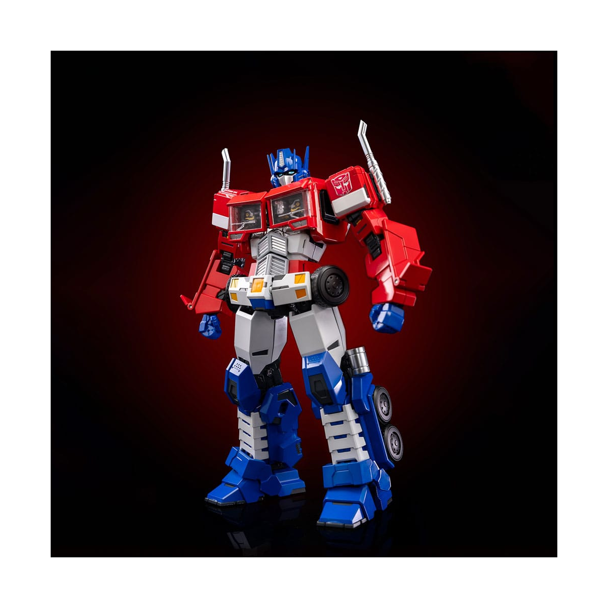 Transformers Optimus Prime Combot Diecast Figure 19cm | LED Light-Up
