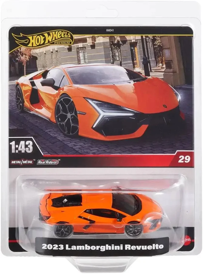 HWHMD41 Hot Wheels 1:43 2023 Lamborghini Revuelto